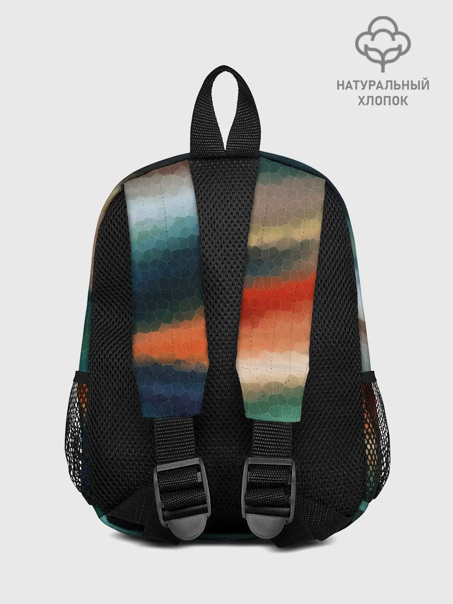 Рюкзак детский / Мозаичный абстрактный узор