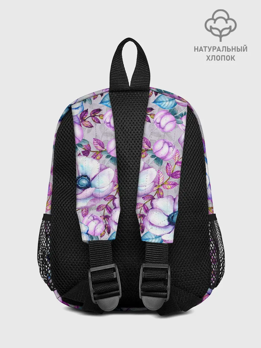 Рюкзак детский / Анемоны - цветочный ковер