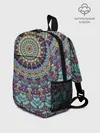 Рюкзак детский / Сиренево-голубой калейдоскоп .