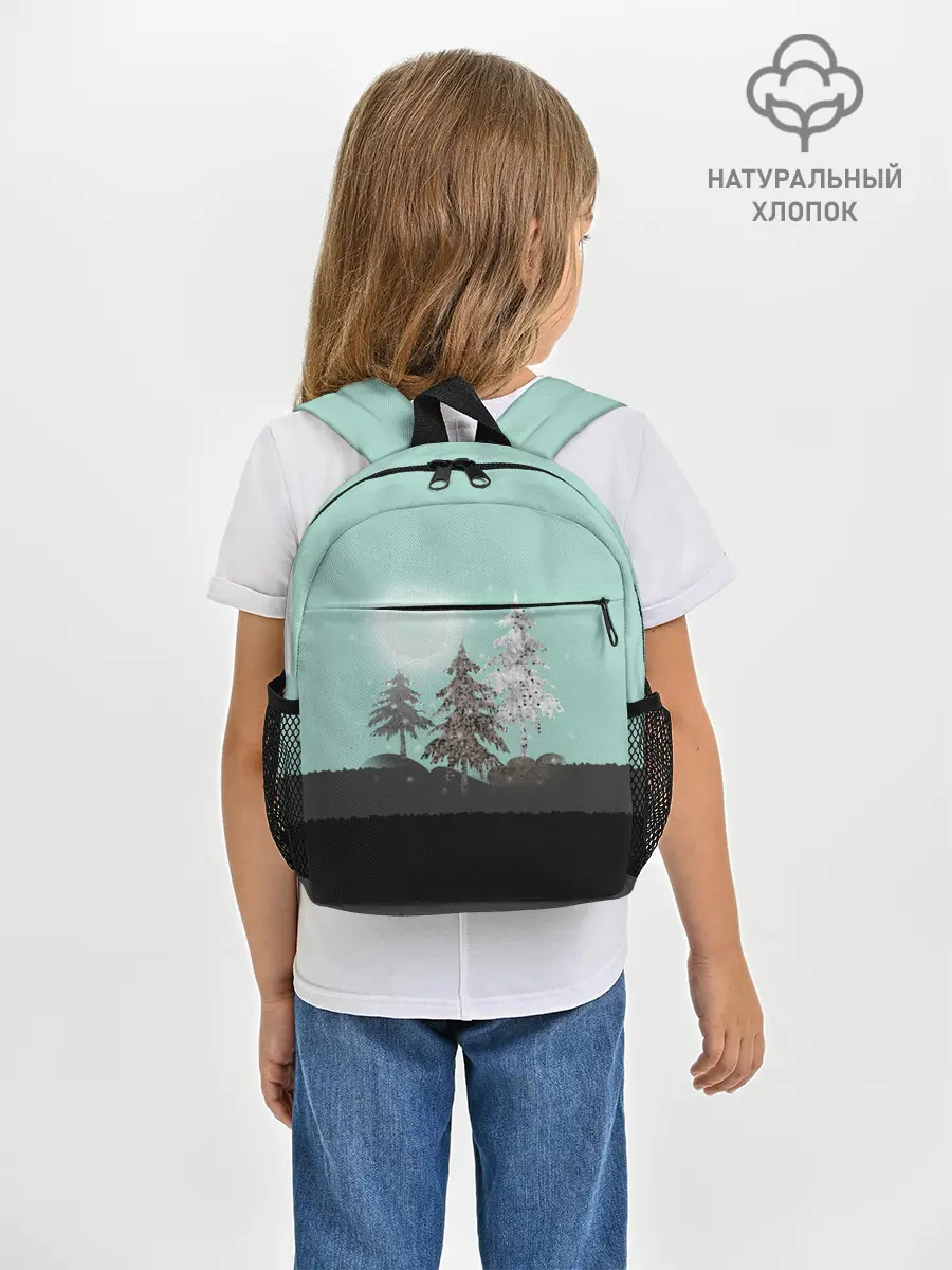 Рюкзак детский / Лес. Мозаичный узор