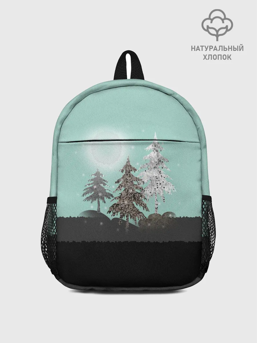 Рюкзак детский / Лес. Мозаичный узор