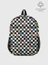 Рюкзак детский / Яркая шахматная доска