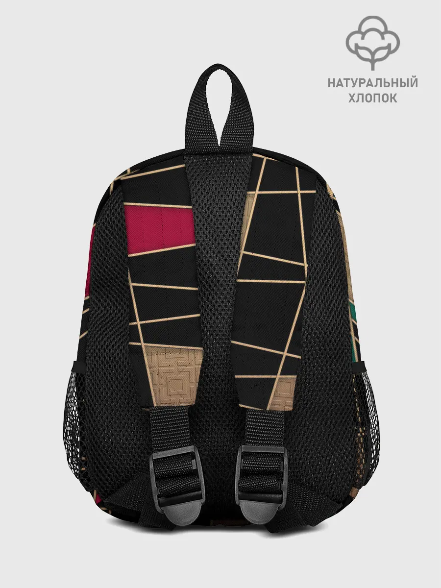 Рюкзак детский / Модный абстрактный узор