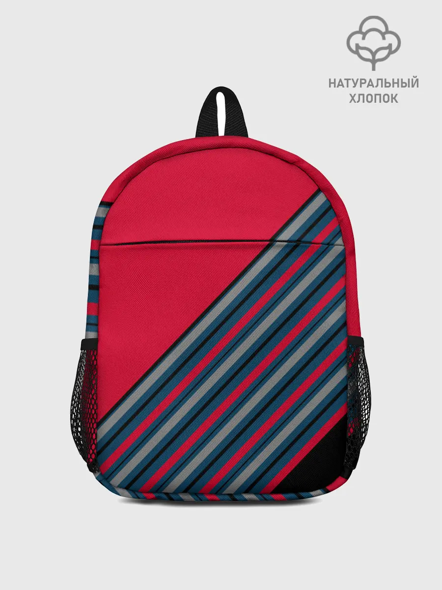 Рюкзак детский / Абстрактный асимметричный