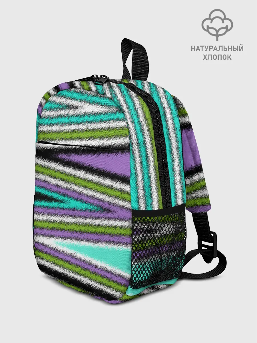 Рюкзак детский / Абстрактный асимметричный