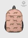 Рюкзак детский / Гепарды на розовом