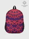 Рюкзак детский / Круглый красный орнамент