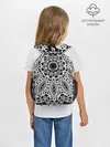 Рюкзак детский / Черно-белый орнамент
