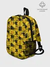 Рюкзак детский / Желто-черный модный узор