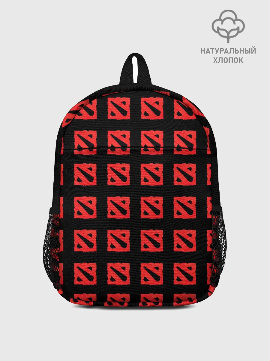 Рюкзак детский / Сетка из эмблемы Dota 2