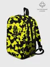 Рюкзак детский / Черно-желтый камуфляж