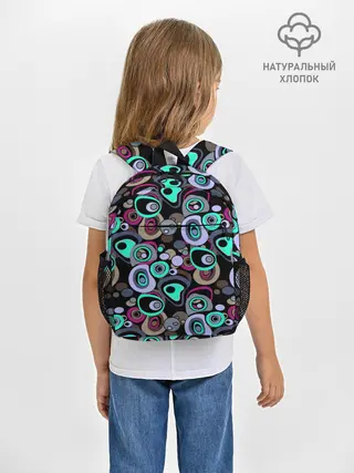 Рюкзак детский / Абстрактный узор ретро