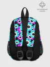 Рюкзак детский / Яркие бирюзовые цветы