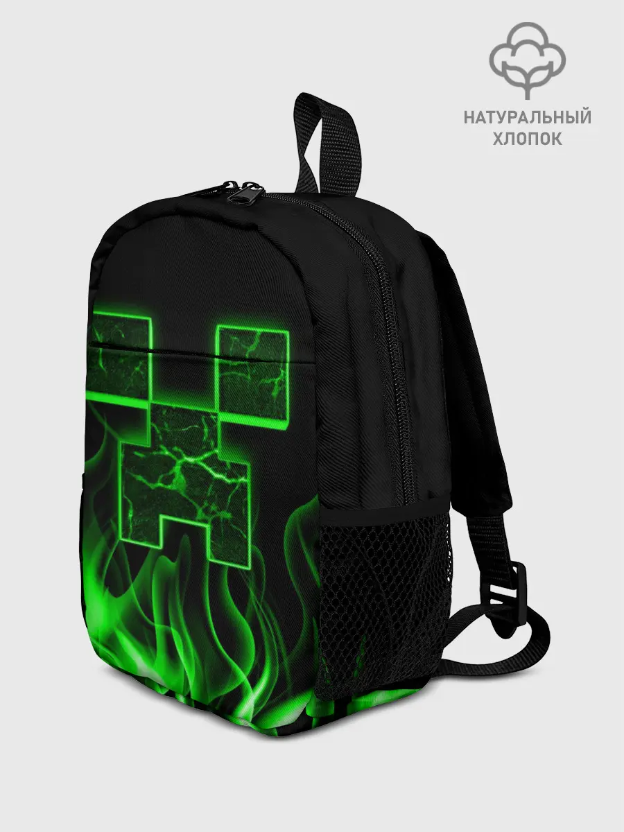 Рюкзак детский / MINECRAFT TEXTURE FIRE