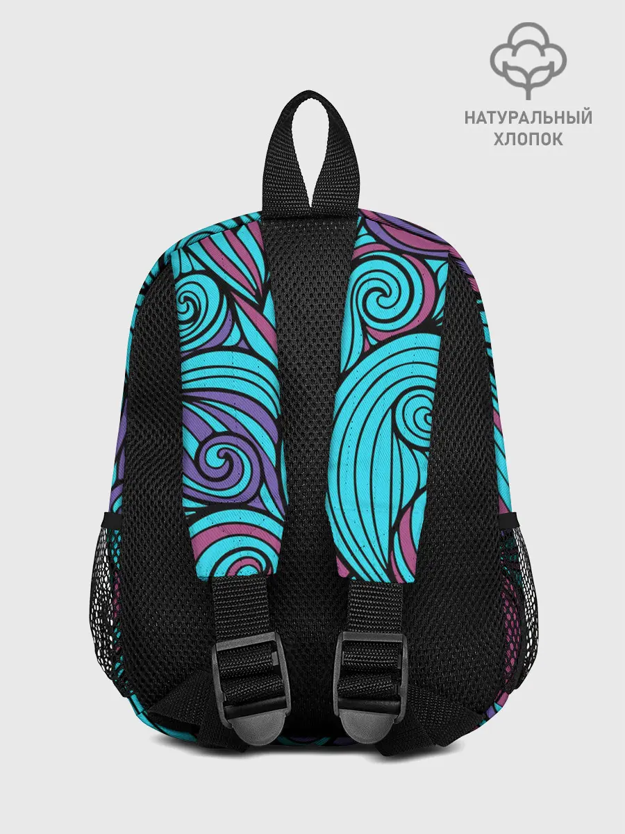 Рюкзак детский / Синие листья