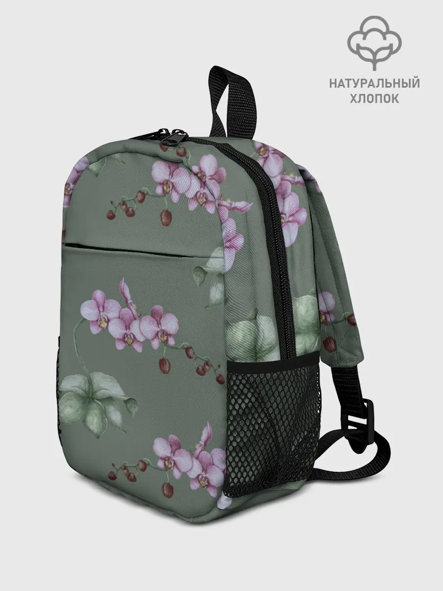 Рюкзак детский / Розовые орхидеи