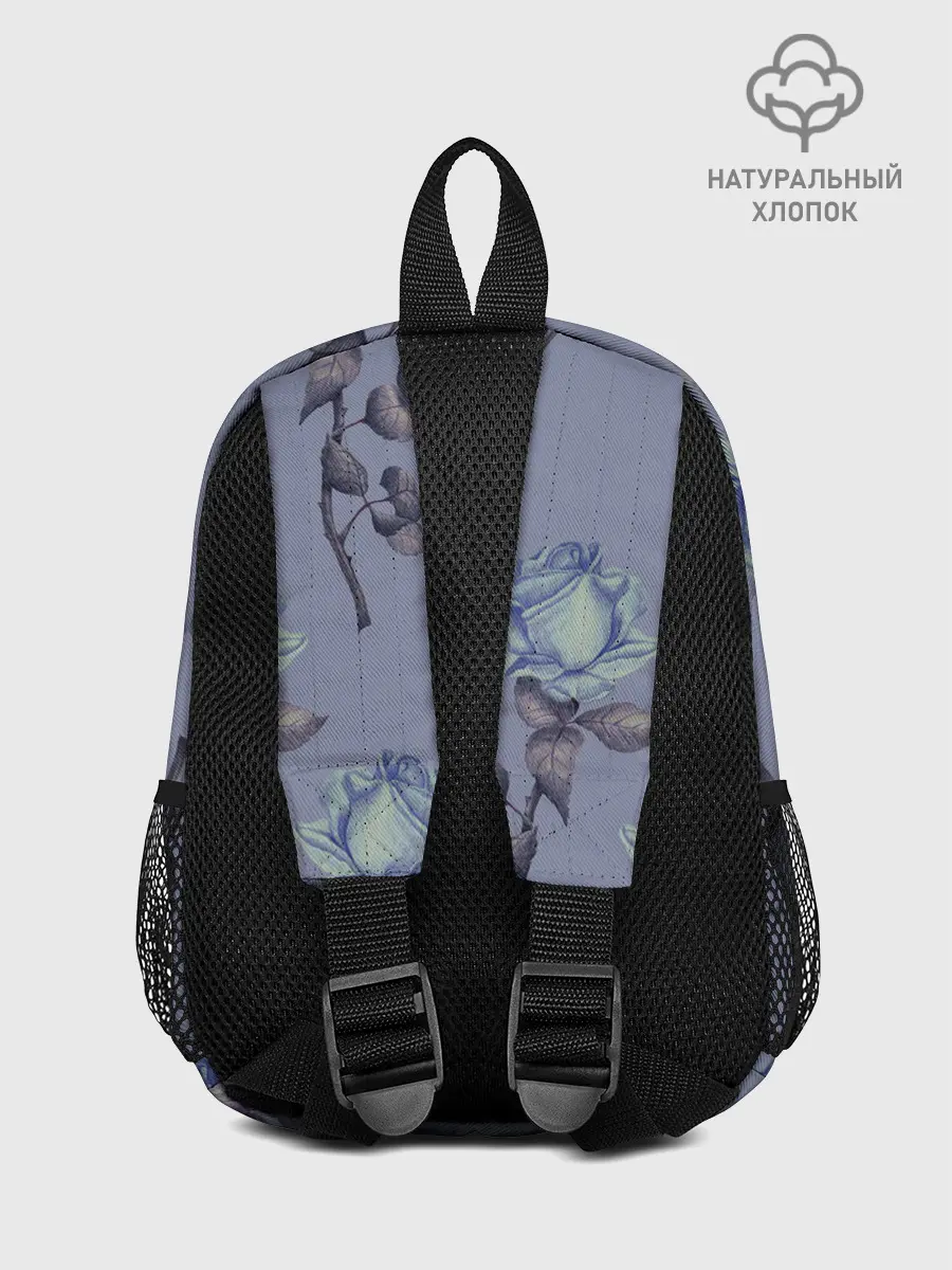 Рюкзак детский / Голубые розы