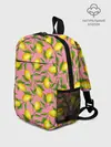 Рюкзак детский / Лимоны паттерн