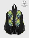 Рюкзак детский / Крупный клетчатый косой узор