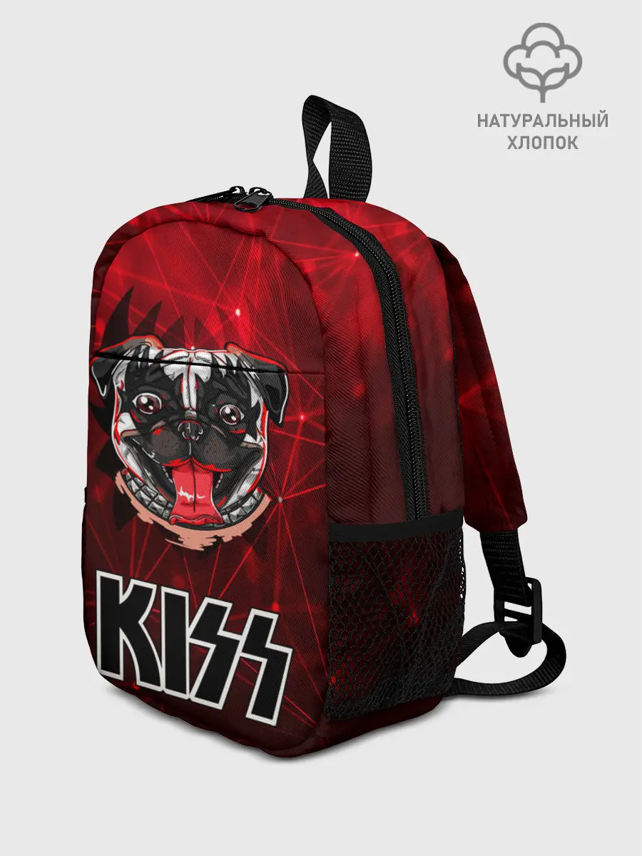 Рюкзак детский / Собака в стиле KISS