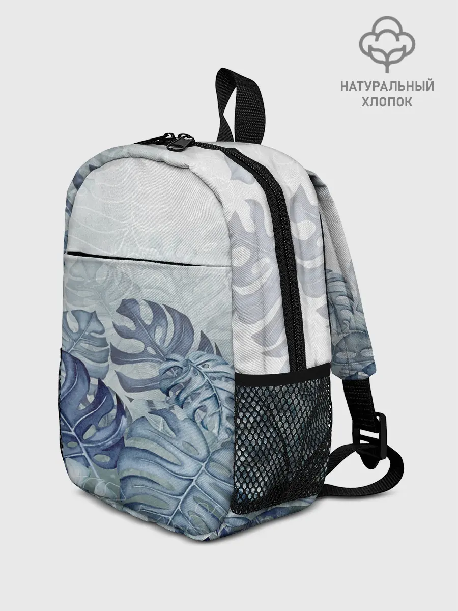 Рюкзак детский / Синие листья
