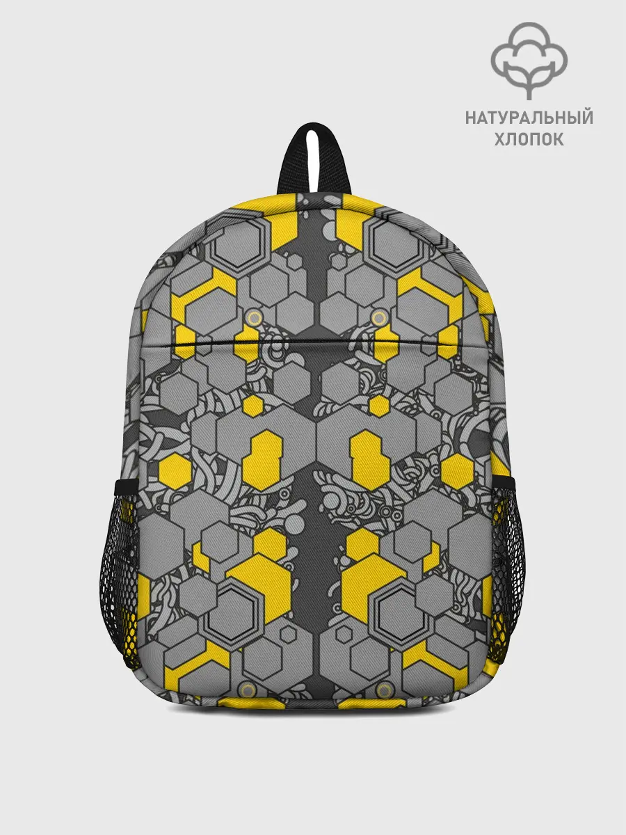 Рюкзак детский / абстракция киберпанк