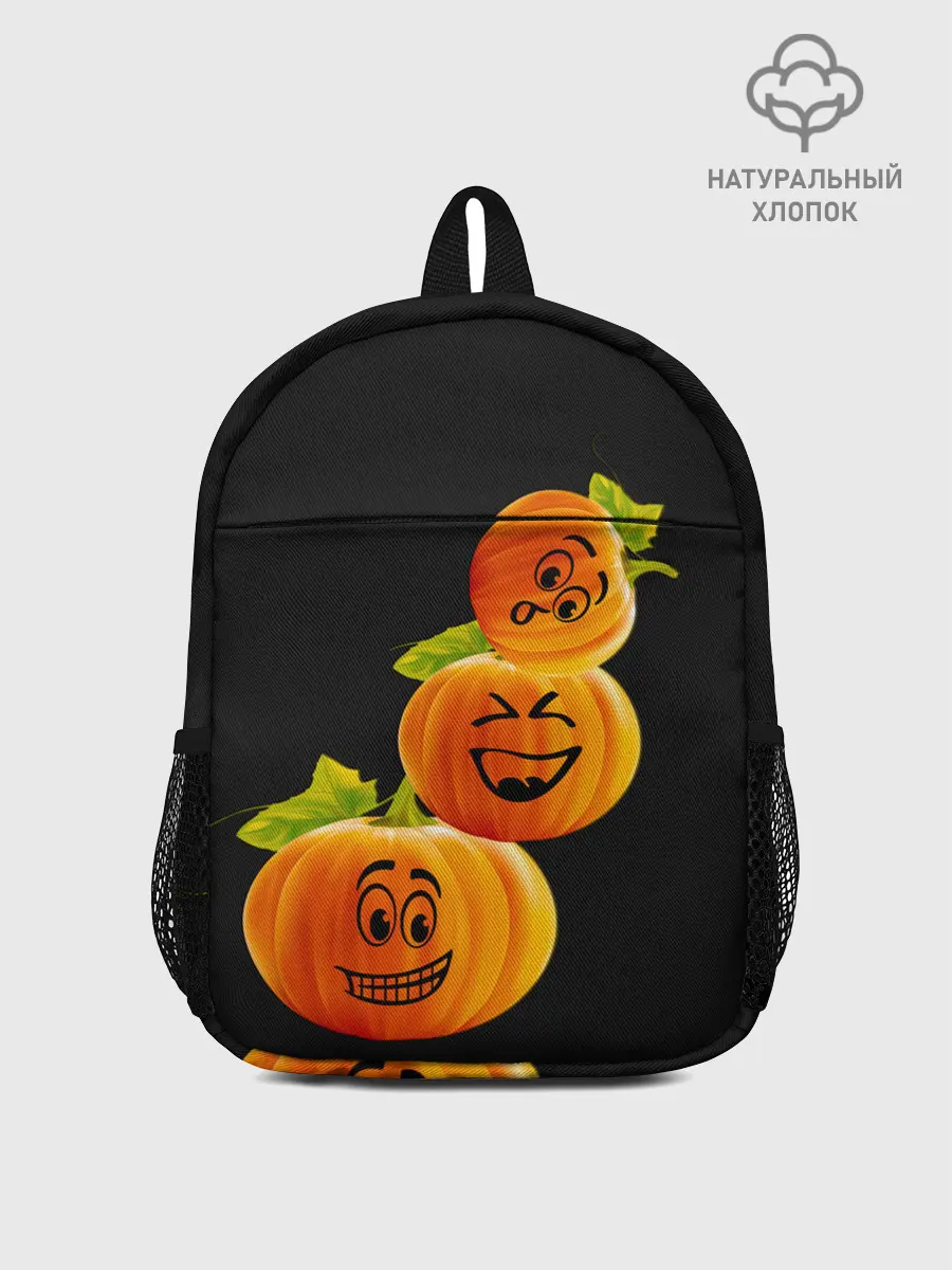 Рюкзак детский / Хэллоуин смешные тыквы
