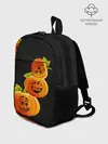 Рюкзак детский / Хэллоуин смешные тыквы