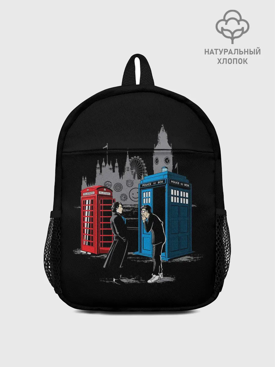 Рюкзак детский / Шерлок х Доктор