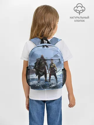 Рюкзак детский / Кратос и Атрей Рагнарек