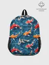 Рюкзак детский / Японские карпы