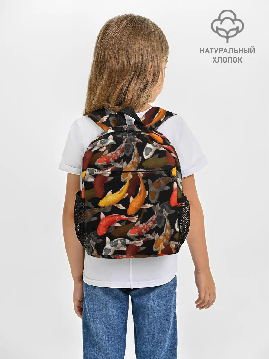 Рюкзак детский / Карпы кои | Японские карпы