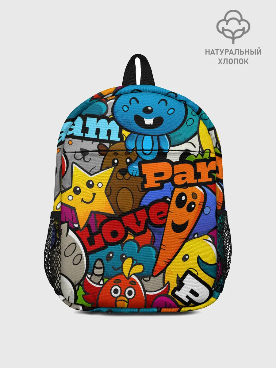 Рюкзак детский / LOVE | PEACE | PARTY
