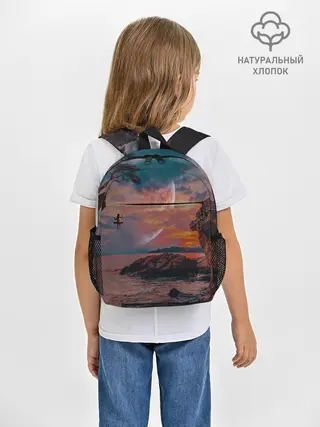 Рюкзак детский / закат на качелях
