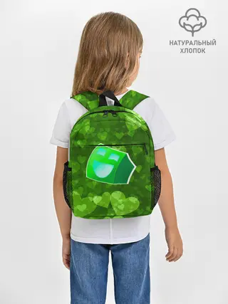 Рюкзак детский / Geometry Dash | Green Love