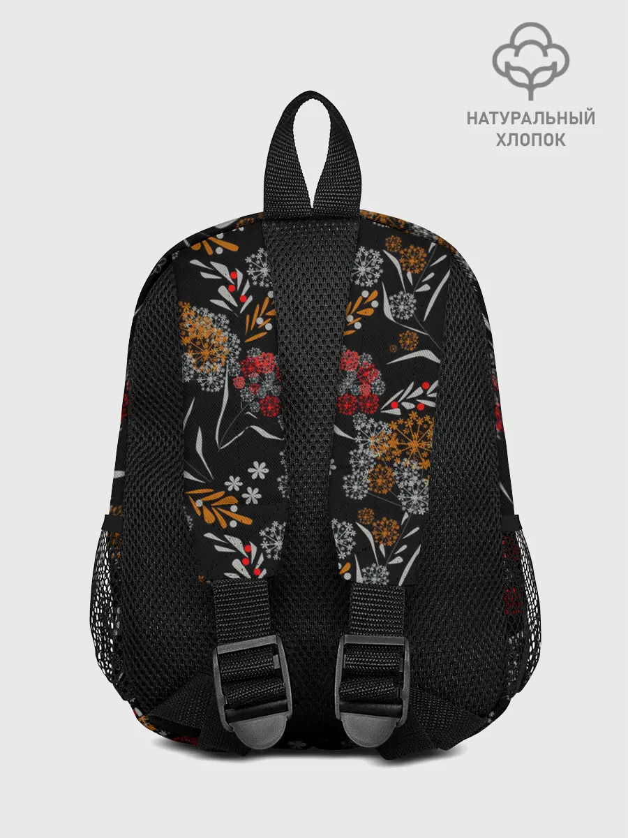 Рюкзак детский / Цветочный модный узор