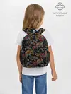 Рюкзак детский / Цветочный модный узор
