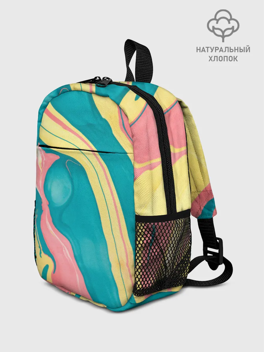 Рюкзак детский / осенний красочный развод