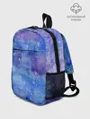 Рюкзак детский / Акварельные разводы и брызги красок