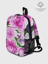 Рюкзак детский / Цветы Розовые Розы красками
