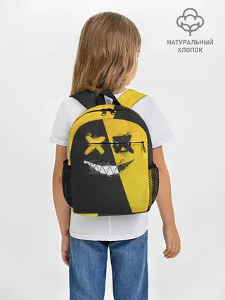 Рюкзак детский / Yellow and Black Emoji