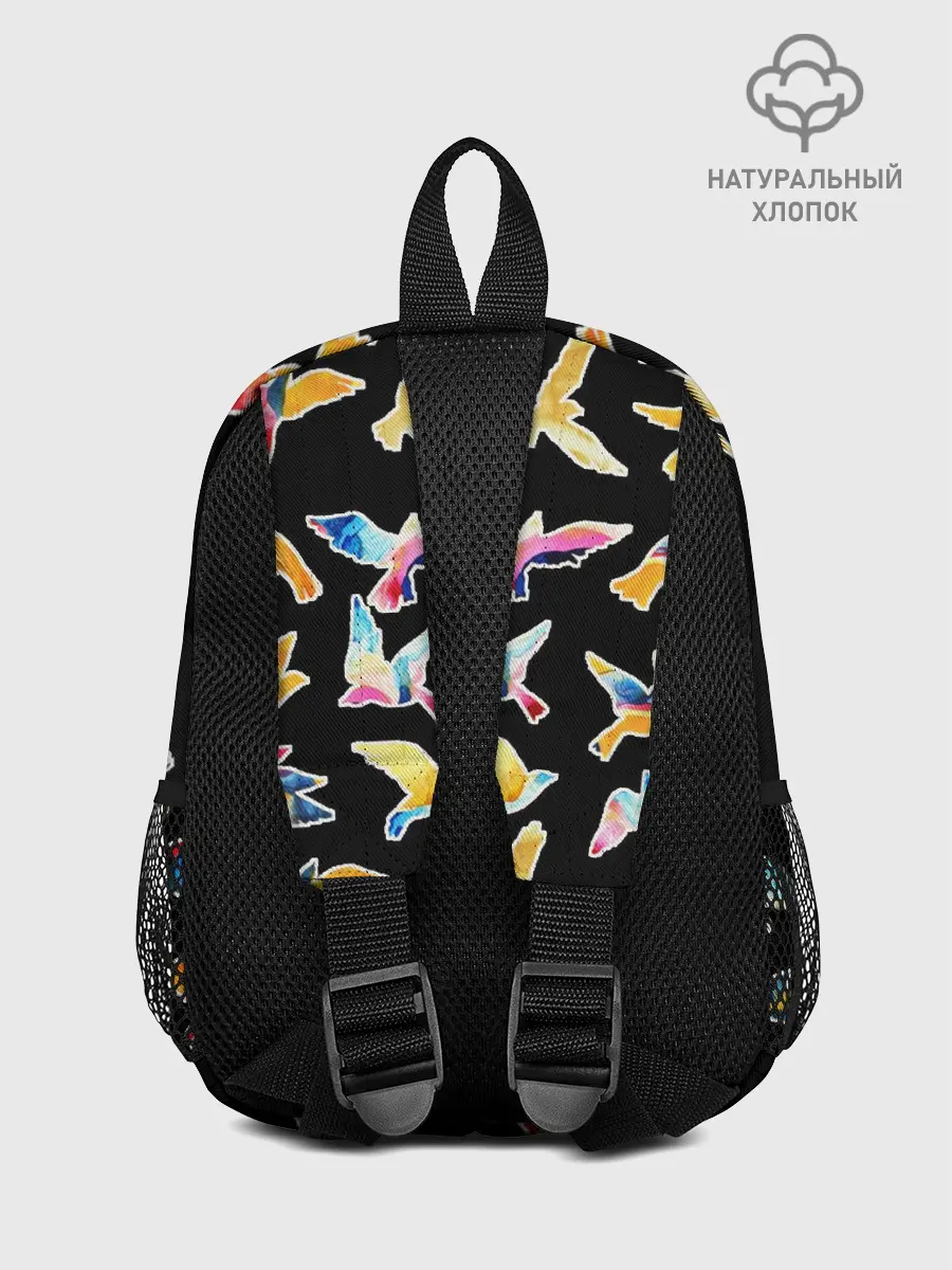 Рюкзак детский / акварельные птицы