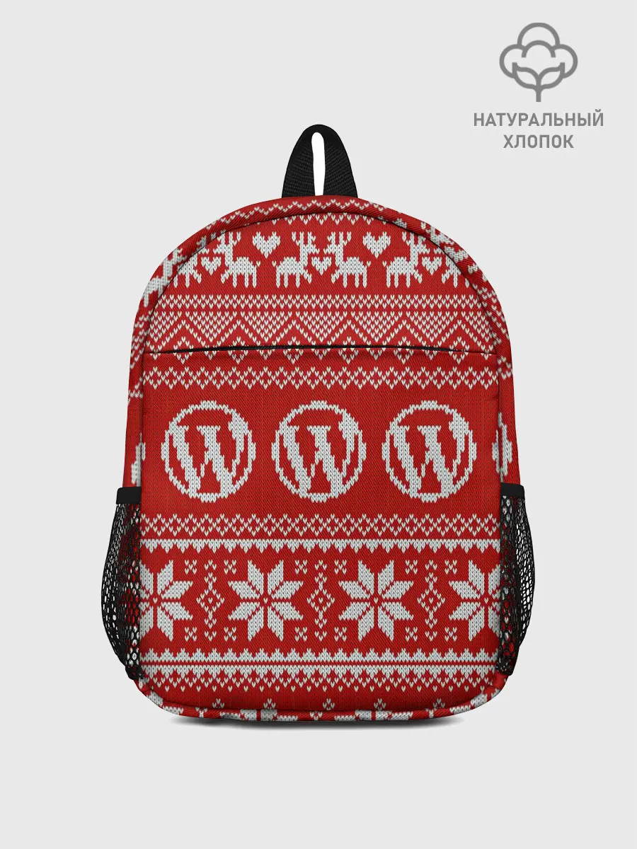 Рюкзак детский / Вязаный рисунок