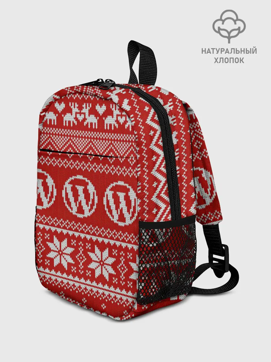 Рюкзак детский / Вязаный рисунок