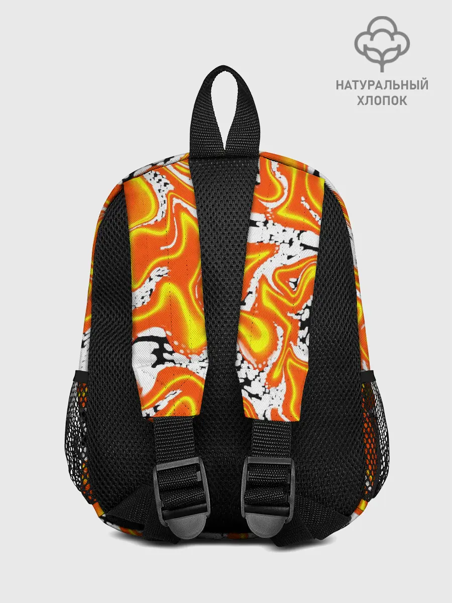 Рюкзак детский / Огненные разводы лавы
