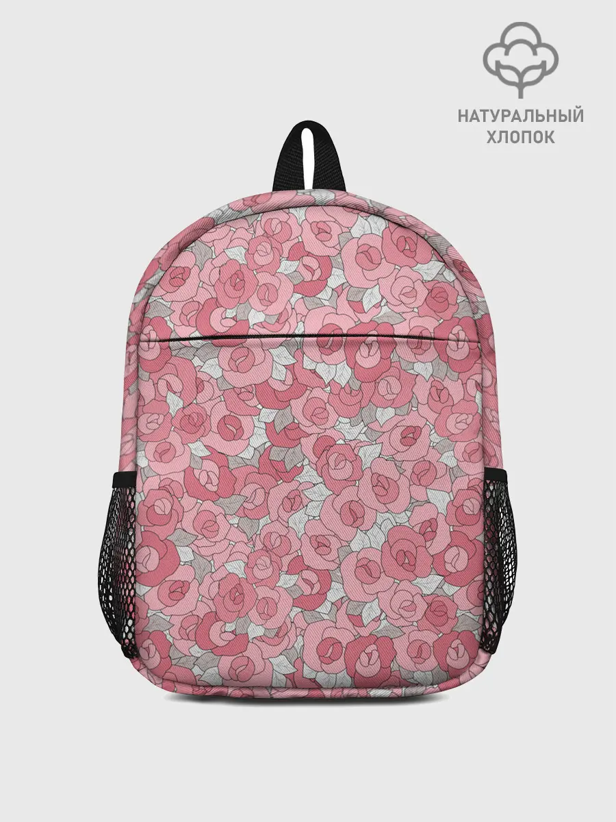 Рюкзак детский / Нежно коралловые розы