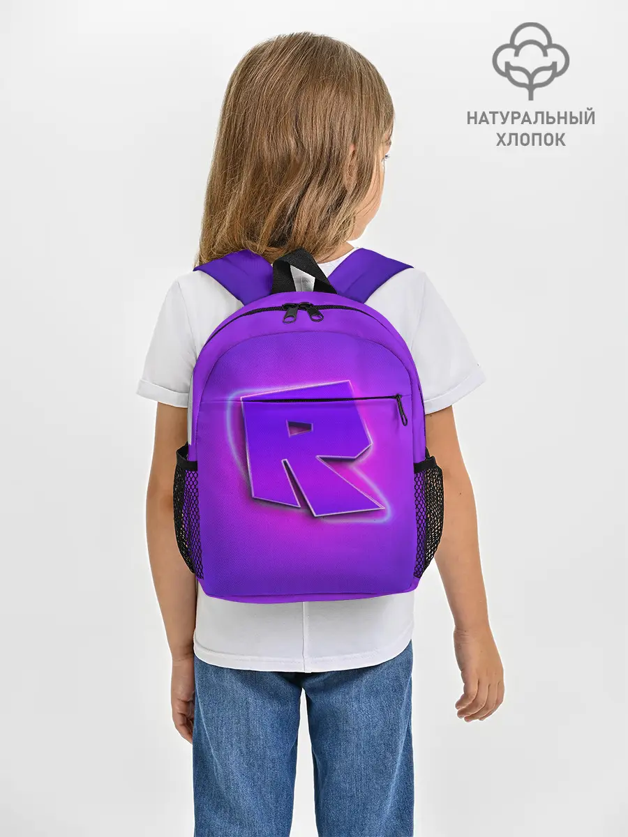 Рюкзак детский / ROBLOX NEON LOGO | РОБЛОКС
