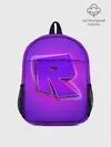 Рюкзак детский / ROBLOX NEON LOGO | РОБЛОКС