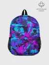 Рюкзак детский / Неоновые кляксы