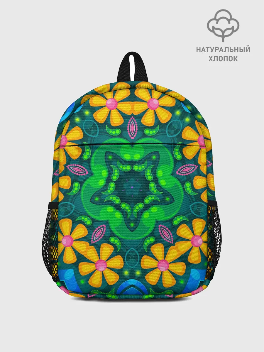 Рюкзак детский / Цветы и узоры - Калейдоскоп
